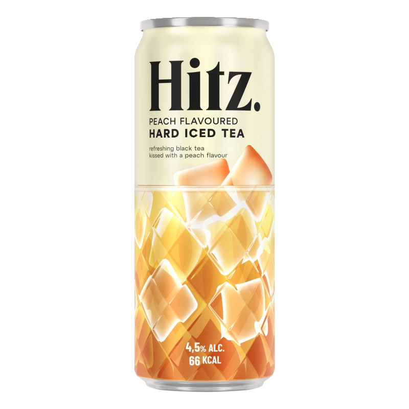 Hard iced tea peach flavoured