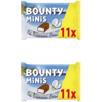 Een afbeelding van Bounty Minis repen uitdeelzak 2-pack