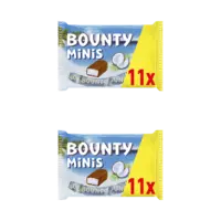 Bounty Minis repen uitdeelzak 2-pack