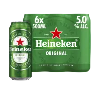 Heineken Premium pilsener 6-pack