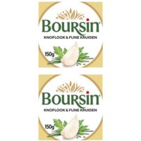 Een afbeelding van Boursin Knoflook & fijne kruiden 2-pack