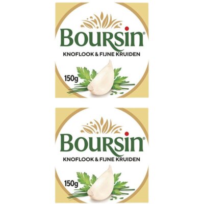 pdp-image-Boursin Knoflook & fijne kruiden 2-pack