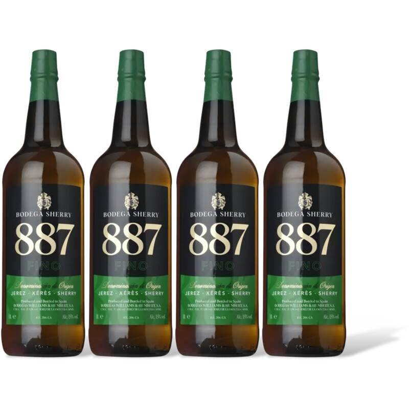 Jerez Sherry 887 Fino 4 flessen