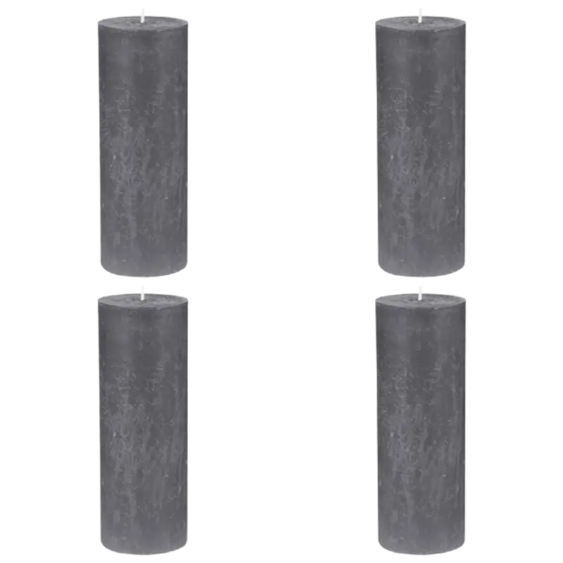 AH Rustiek 7x19cm antraciet 4-pack