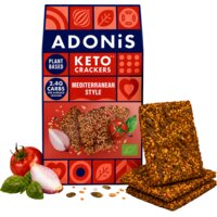 Adonis Keto crackers mediterranean style