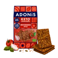 Adonis Keto crackers mediterranean style