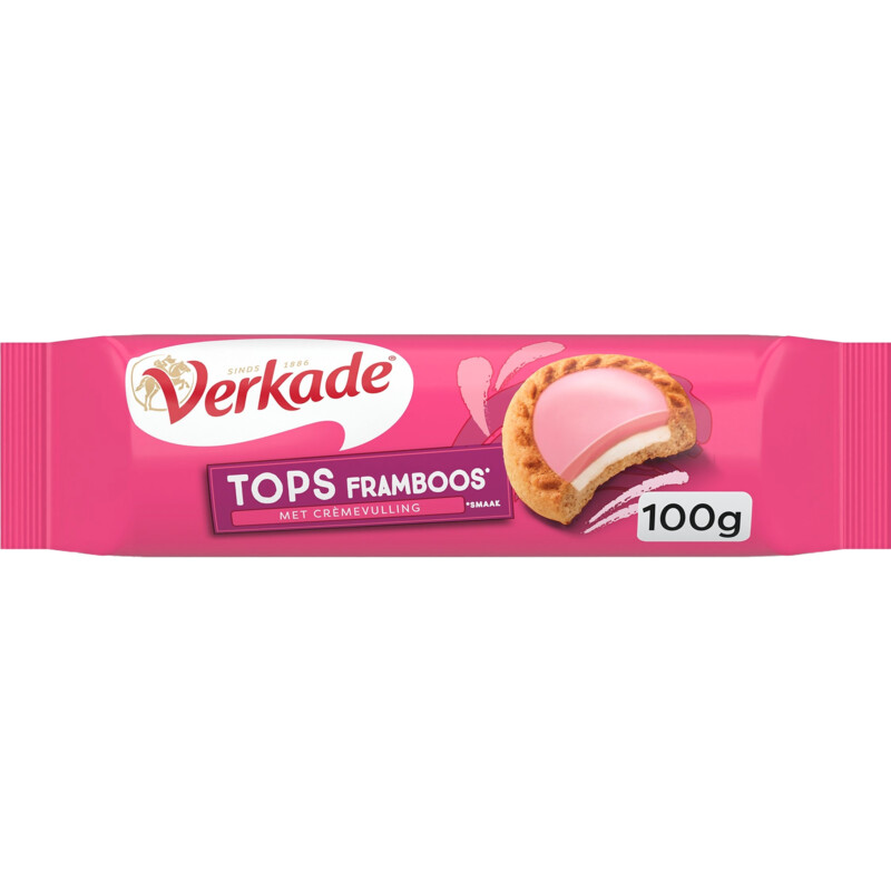 Een afbeelding van Verkade Tops framboos