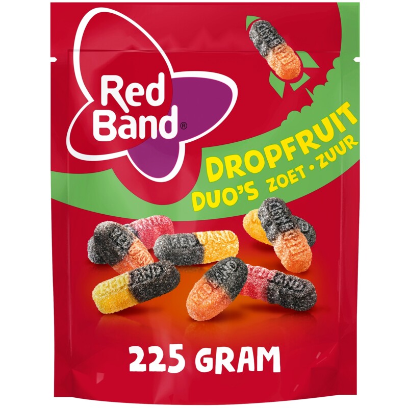Red Band Dropfruit duo's zoet zuur