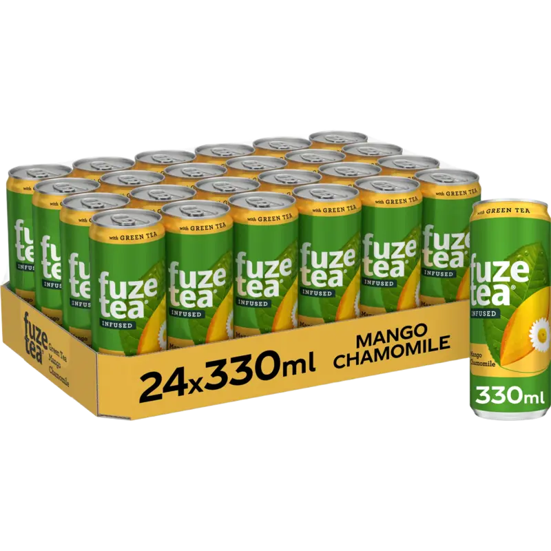 Fuze Tea Green tea mango chamomile 24-pack