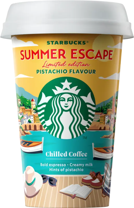 Starbucks Summer escape pistachio flavour