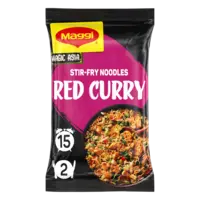 Maggi Stir-fry noodles red curry