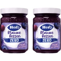 Een afbeelding van Hero Jam zero blauwe bessen 2-pack