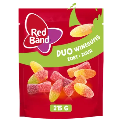 pdp-image-Red Band Duo winegums zoet zuur