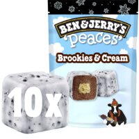 Een afbeelding van Ben & Jerry's Peaces brookies & cream