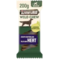 Adventuros Wild chew met hert hondensnack medium