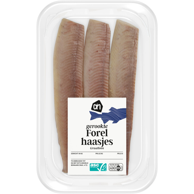 AH Gerookte forel haasjes