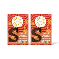 Delicata Chocoletter pecan biscuit karamel 2-pack