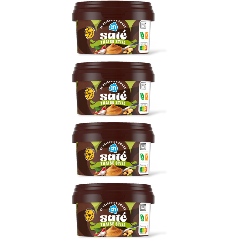 AH Satesaus Thaise stijl kant & klaar 4-pk