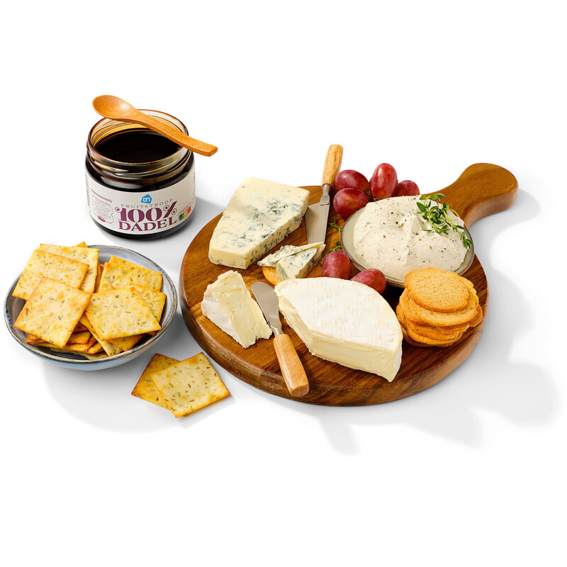 Een afbeelding van AH Betaalbare romige kaasplank