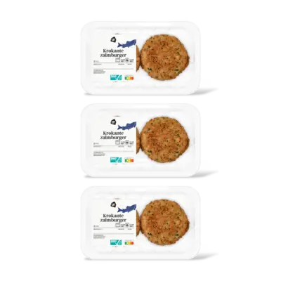 pdp-image-AH Krokante zalmburger 3-pack