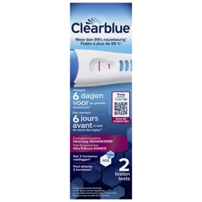 pdp-image-Clearblue Zwangerschapstest geavanceerd vroeg
