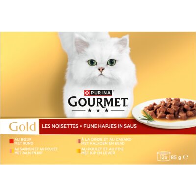 pdp-image-Gourmet Gold fijne hapjes met rund kalkoen zalm