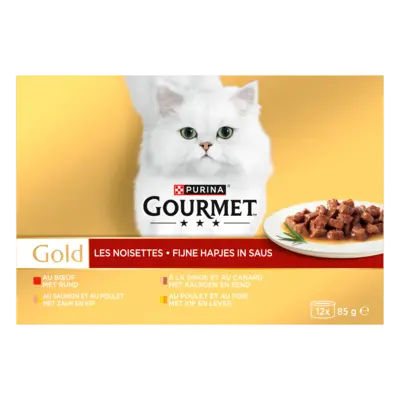 pdp-image-Gourmet Gold fijne hapjes met rund kalkoen zalm