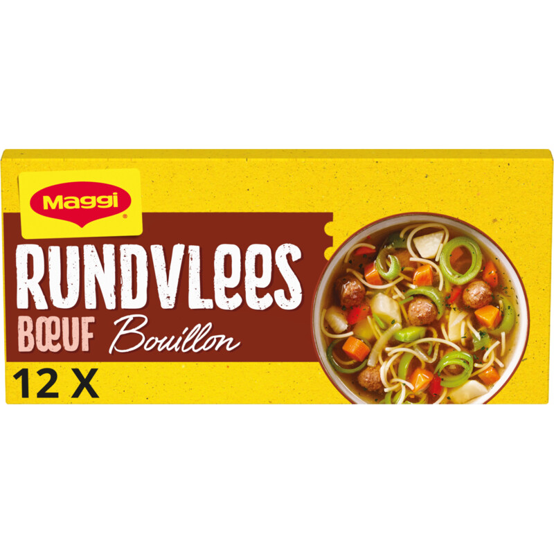 Een afbeelding van Maggi Rundvlees bouillon blokjes voordeelpak