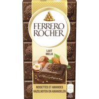 Een afbeelding van Ferrero Rocher hazelnoot en amandelen melk