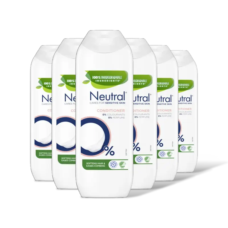 Neutral Parfumvrij conditioner 6-pack