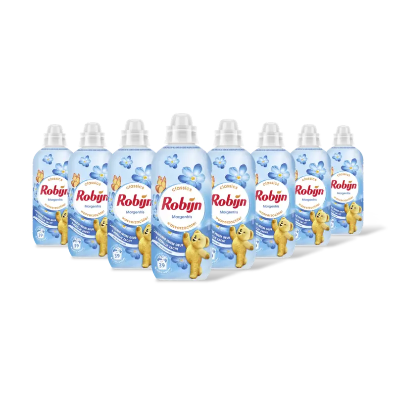 Robijn Wasverzachter morgenfris 8-pack