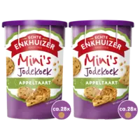 Echte Enkhuizer Mini's jodekoek appeltaart 2-pack