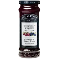 St. Dalfour Vruchtenspread Cranberry Blauwe Bes