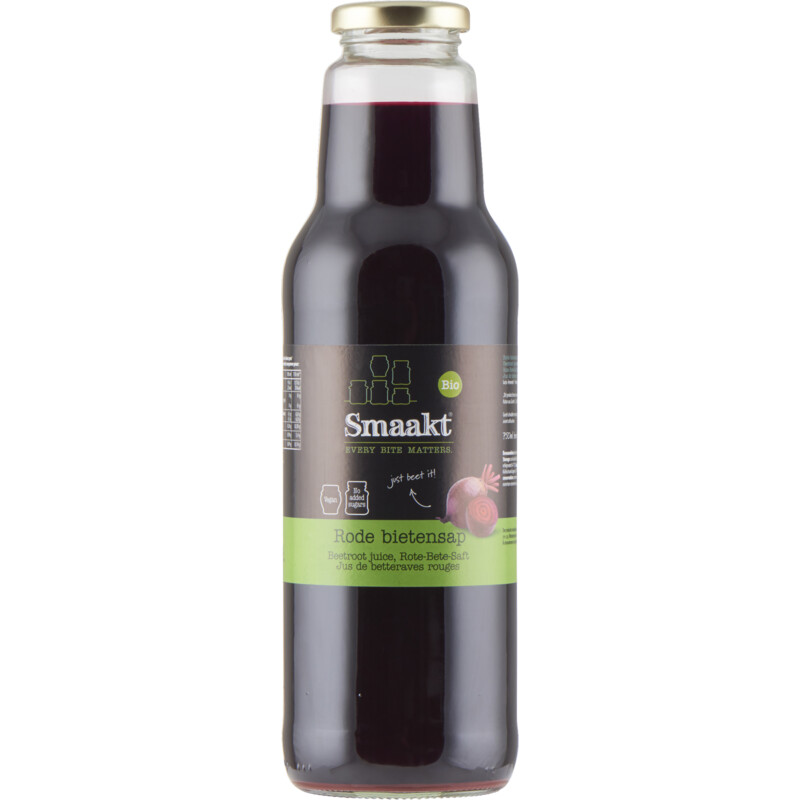 Een afbeelding van Smaakt Rode bietensap