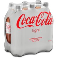 Een afbeelding van Coca-Cola Light 6-pack bel