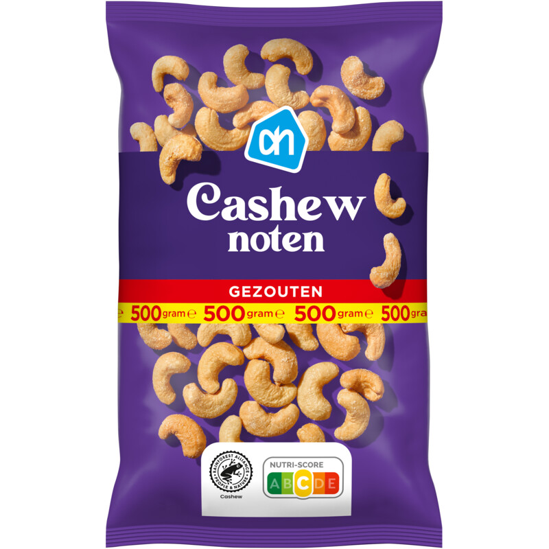 AH Gezouten cashewnoten
