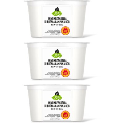 pdp-image-AH Biologisch Mini buffelmozzarella 3-pack