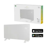 Hombli Glass panel heater - 2000W - wit