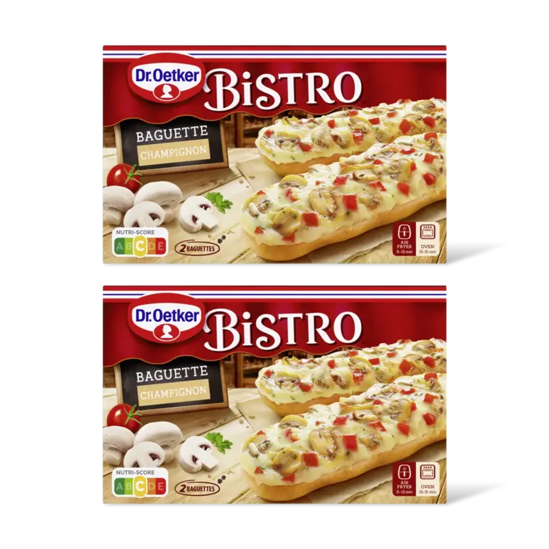 Dr. Oetker Bistro baguette champignons 2-pack