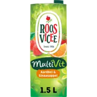 Roosvicee Multivit aardbei-sinaasappel