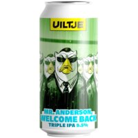 Uiltje Brewing Mr. Anderson welcome back IPA