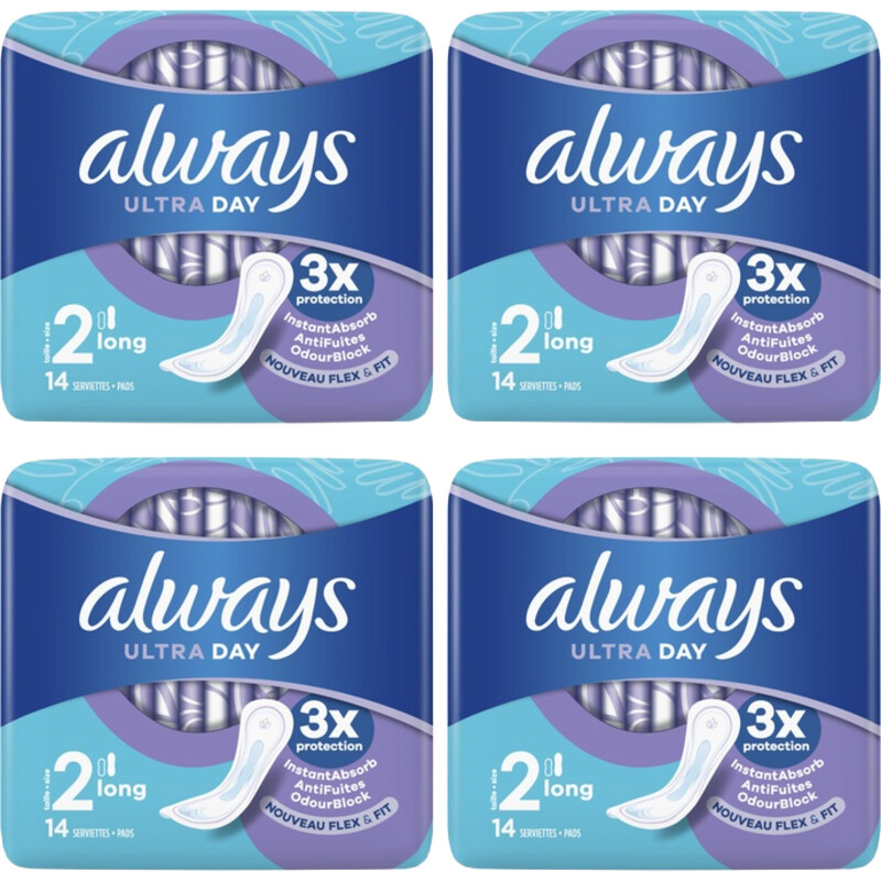 Always Maandverband Ultra Long 4-pack