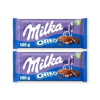 Milka Chocoladereep Oreo 2-pack