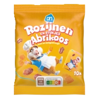 AH Hamsterchef rozijnen met abrikozen