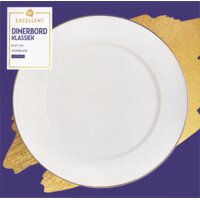 Een afbeelding van AH Excellent Dinerbord ribbel 27cm