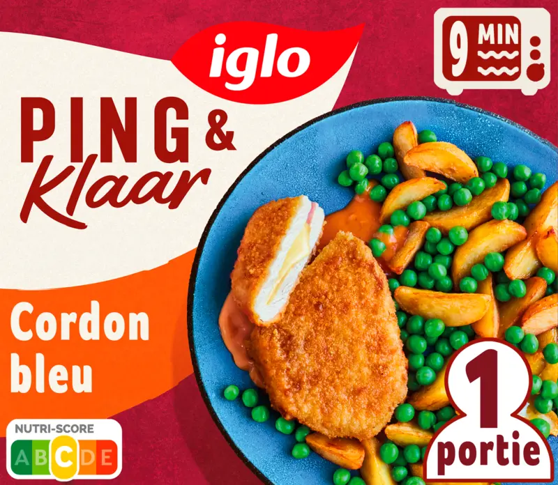 Iglo Ping & klaar cordon bleu