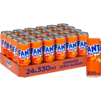 Fanta Orange zero sugar tray