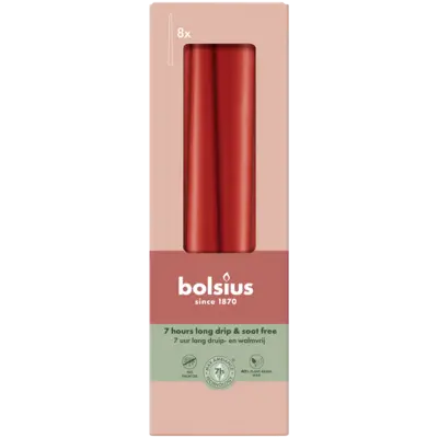 pdp-image-Bolsius Gotische kaarsen delicate red 24cm