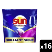 Sun Brilliant shine all-in-1 vaatwascapsules