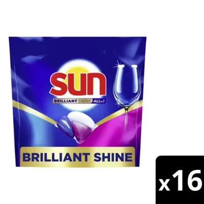 pdp-image-Sun Brilliant shine all-in-1 vaatwascapsules